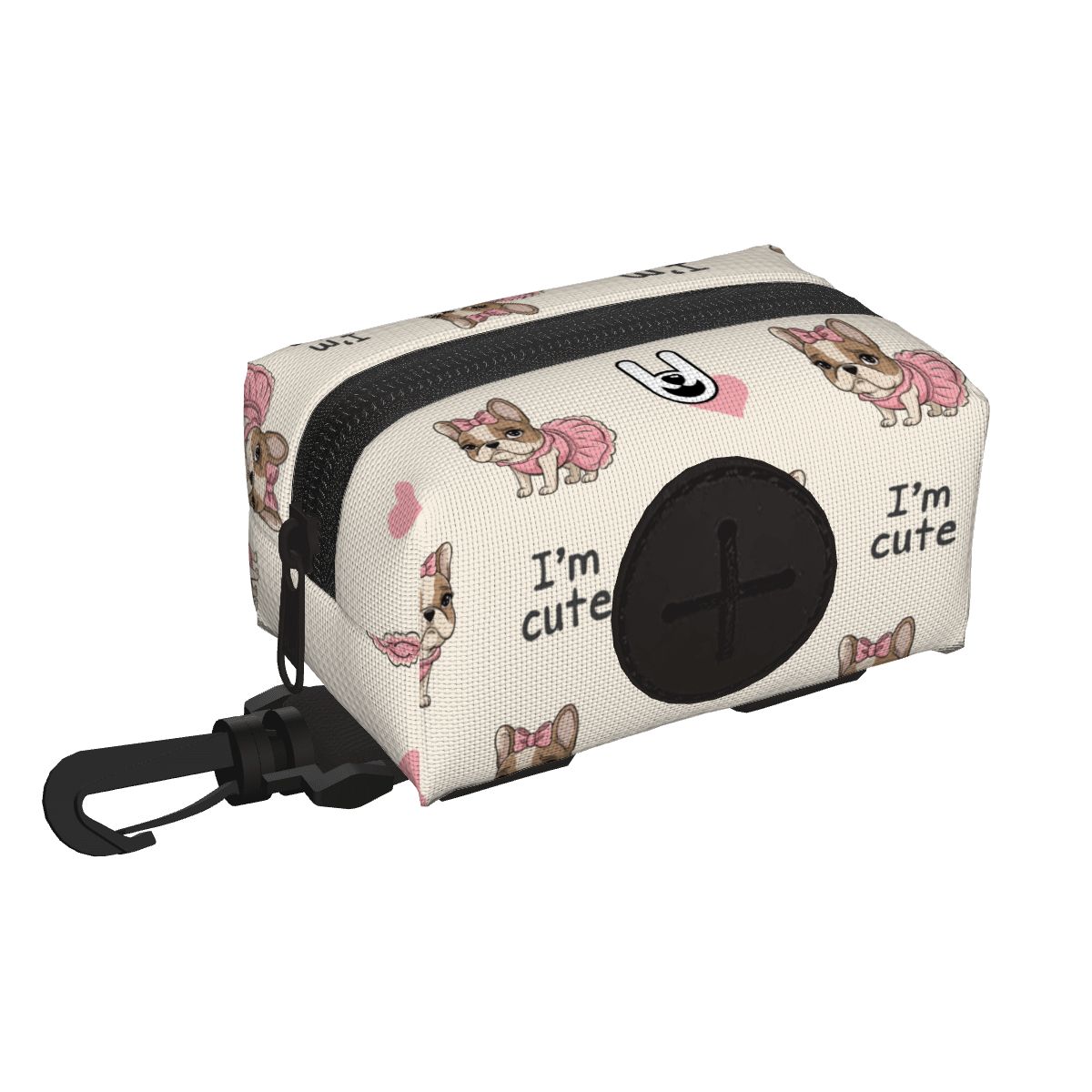 Rocky  - Dog Poop Bag Holder  | Leash Attachment