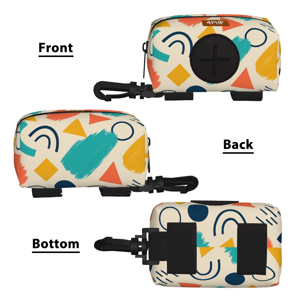 Beau - Dog Poop Bag Holder  | Leash Attachment