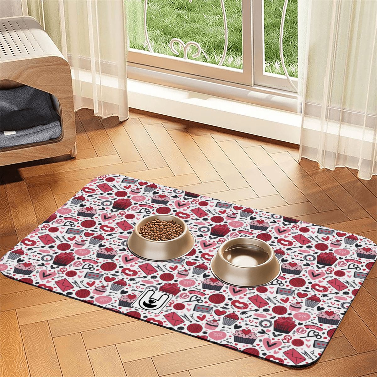 Seven- Dog Food Mat