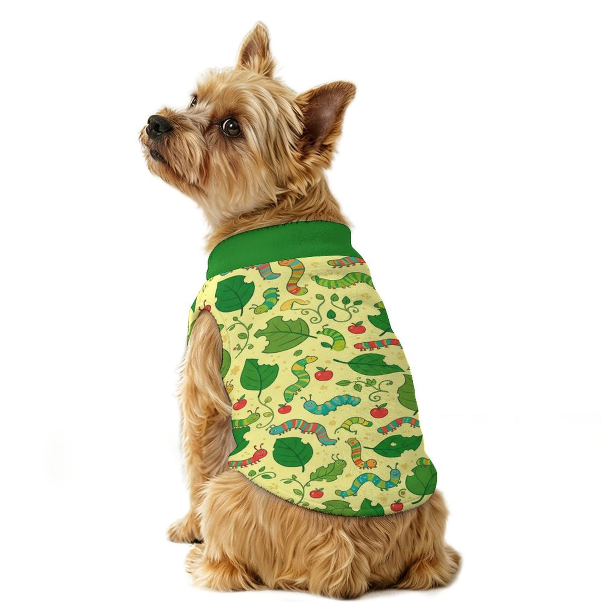Cute Caterpillar Small Dog Fleece Vest