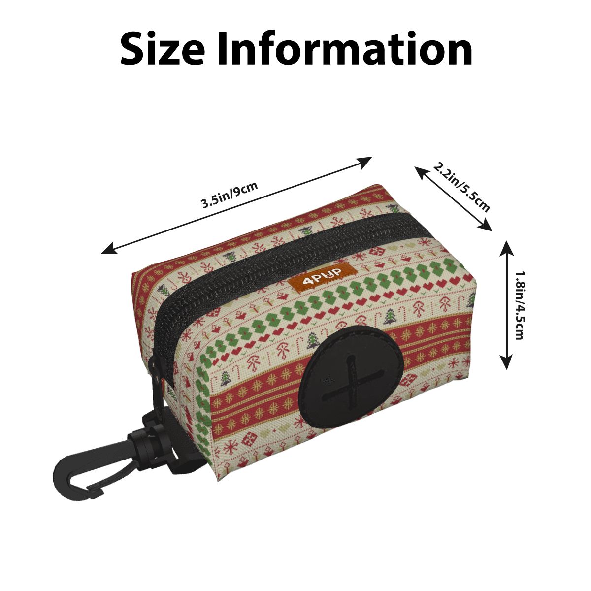 Tayson  - Dog Poop Bag Holder  | Leash Attachment