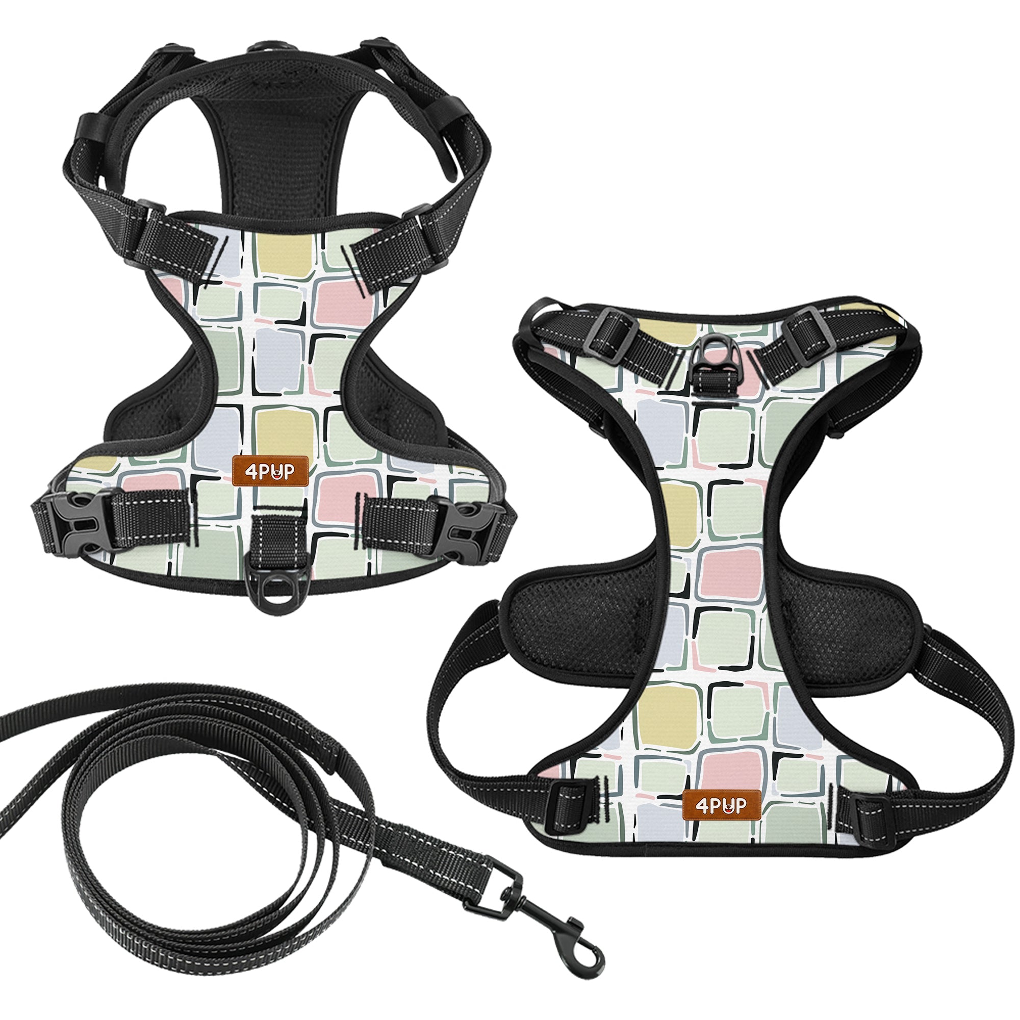 Casper  - NO-PULL Dog Harness & Leash Set | for small and large Dogs