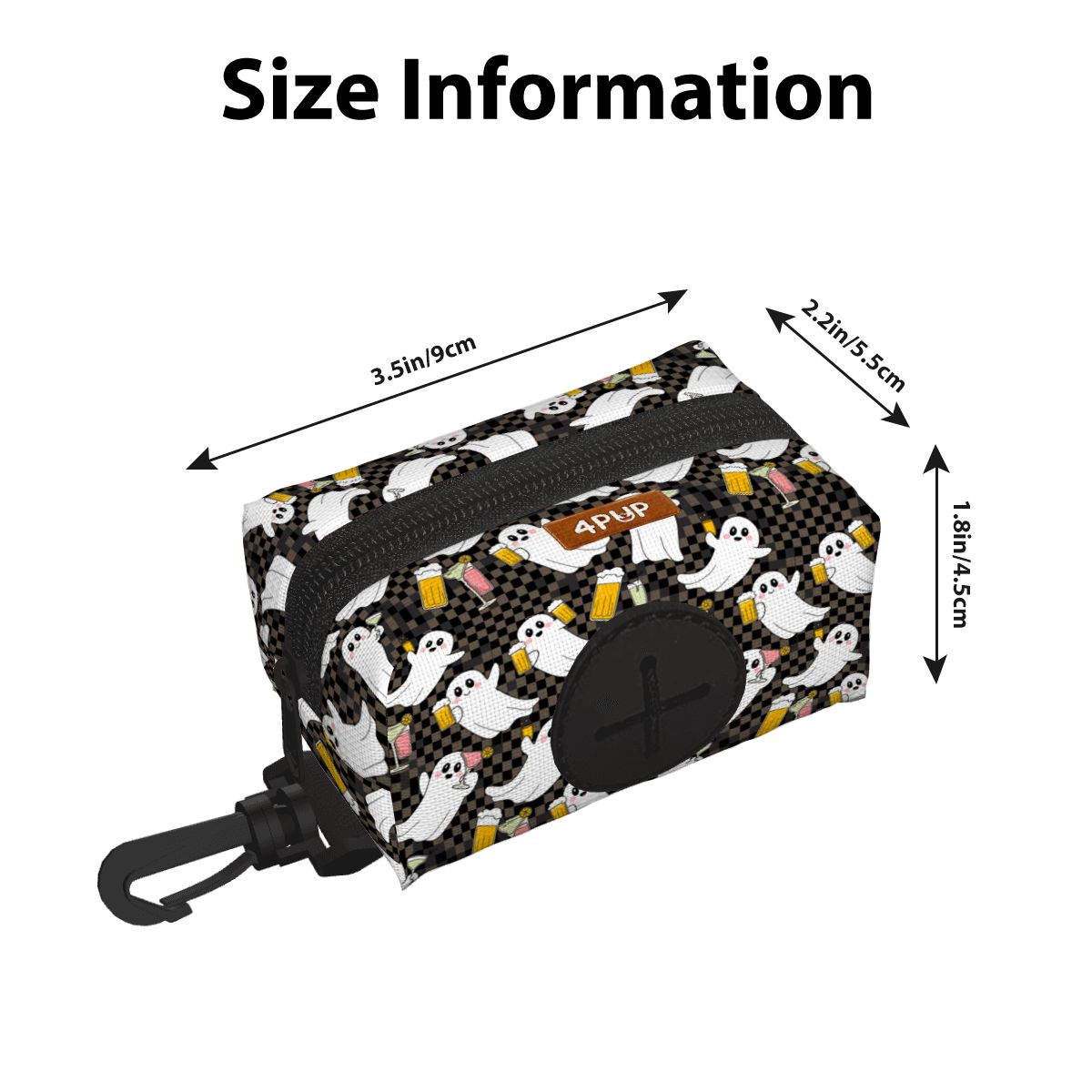 Ace- Dog Poop Bag Holder  | Leash Attachment
