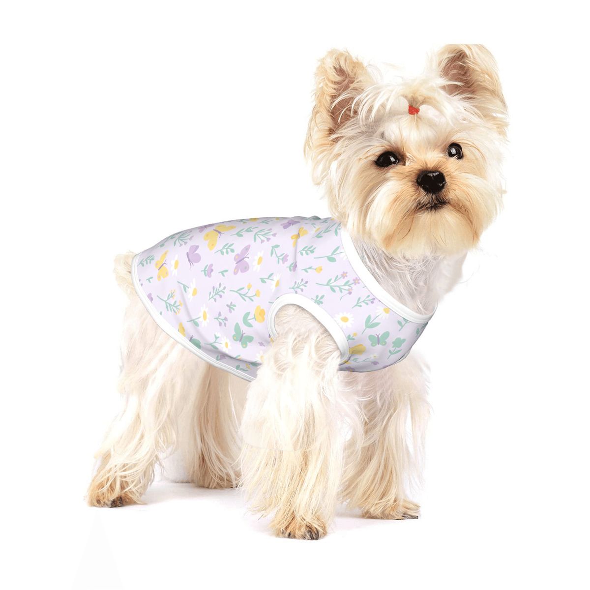 Pastel Butterfly Meadow Small Dog Shirt