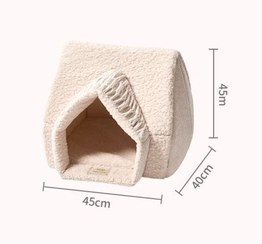 Size chart for Winter Warm Plush Dog House