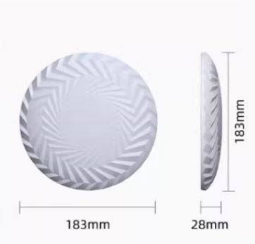 Size chart for Bite-Resistant Training Dog Flying Disc