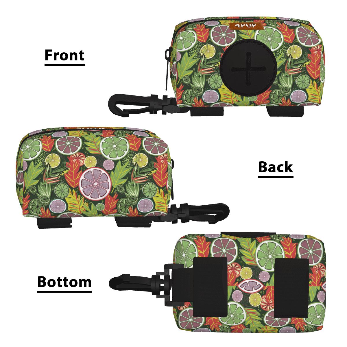 Zoe - Dog Poop Bag Holder  | Leash Attachment