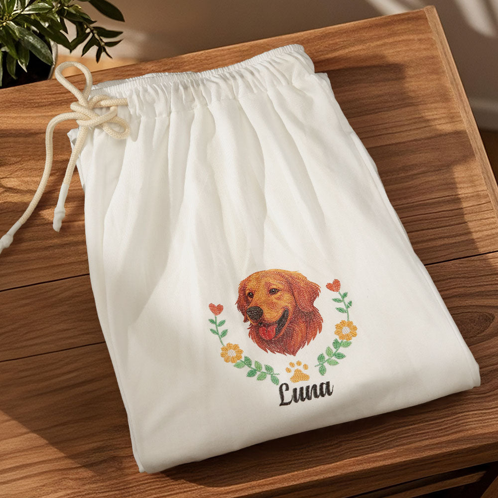 Personalized Dog Name Lounge Pants