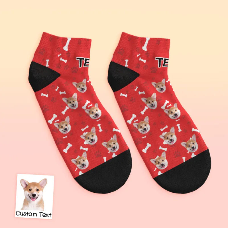 Personalized Dog Ankle Socks