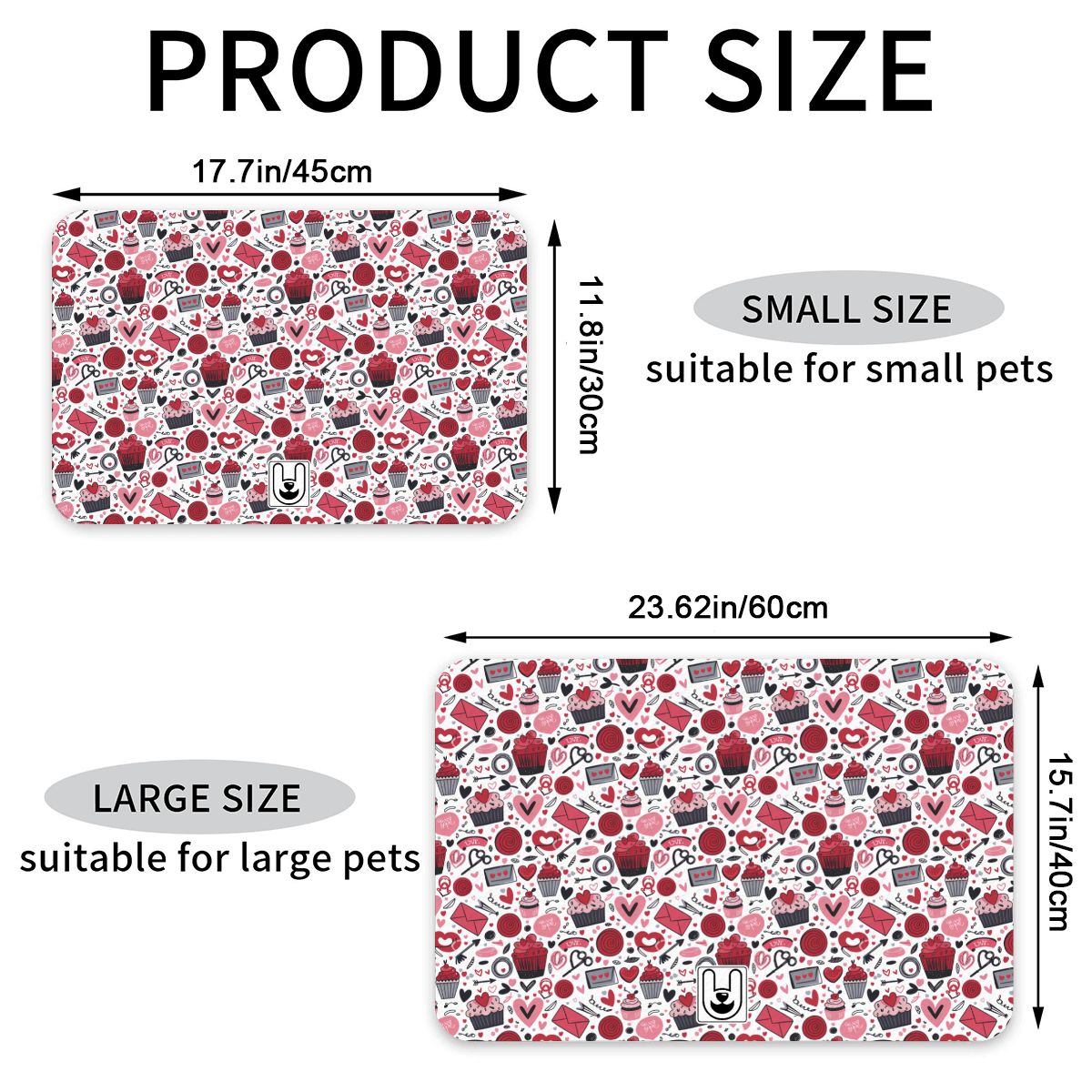 Seven- Dog Food Mat