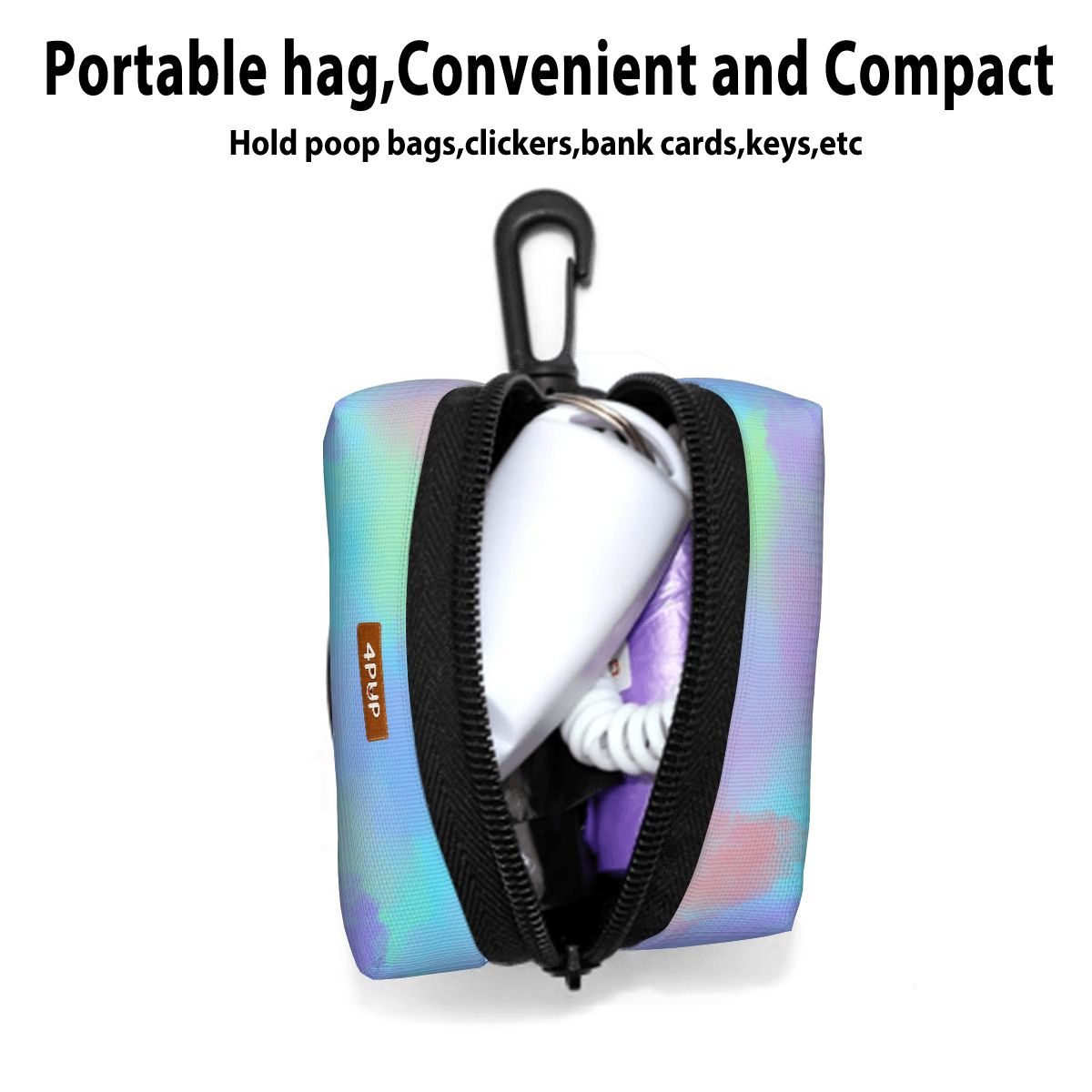 Coddy  - Dog Poop Bag Holder  | Leash Attachment