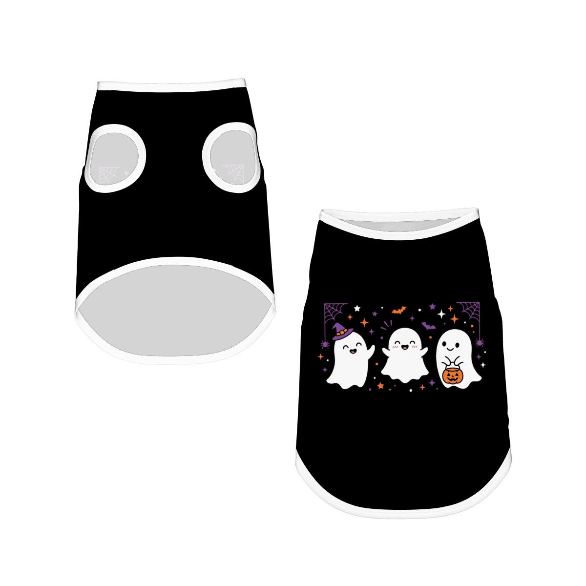 Cute Halloween Ghosts Small Dog Shirt