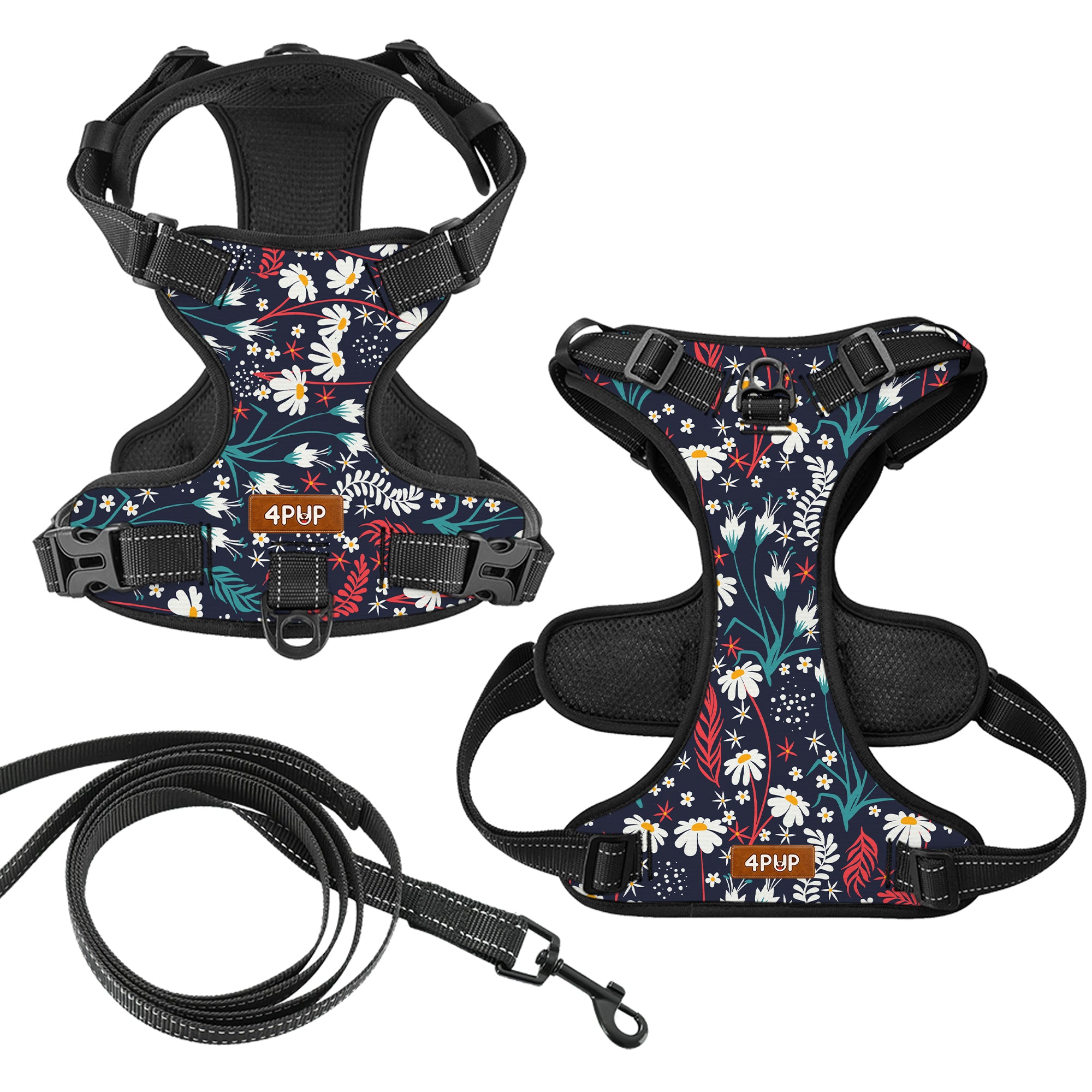 Juce - NO-PULL Dog Harness & Leash Set | for small and large Dogs