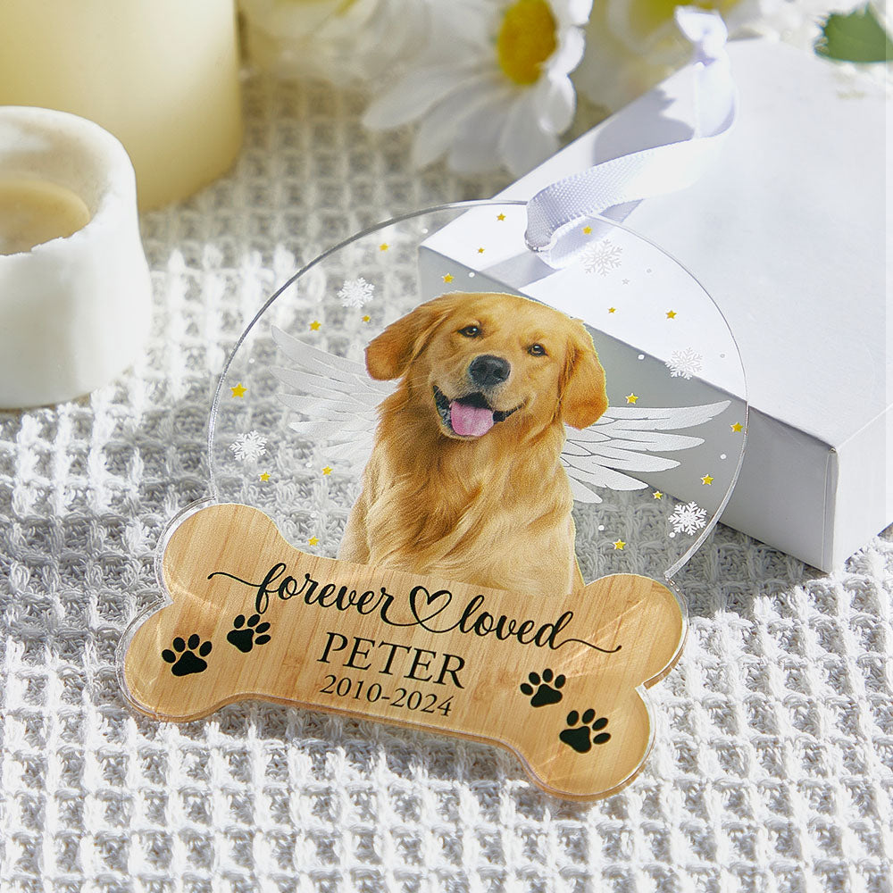 Personalized Dog Memorial Ornament