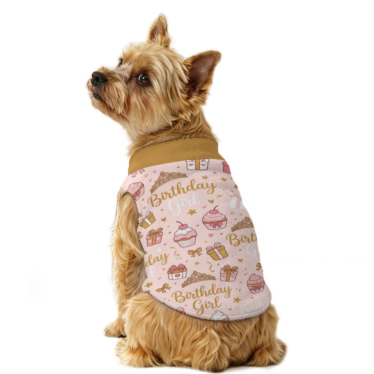 Birthday Girl Small Dog Fleece Vest