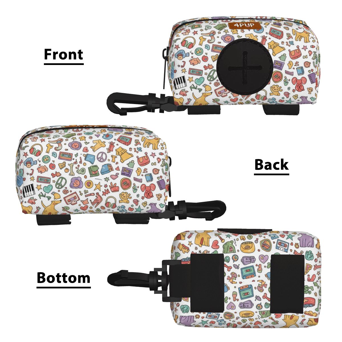 LOKI - Dog Poop Bag Holder  | Leash Attachment