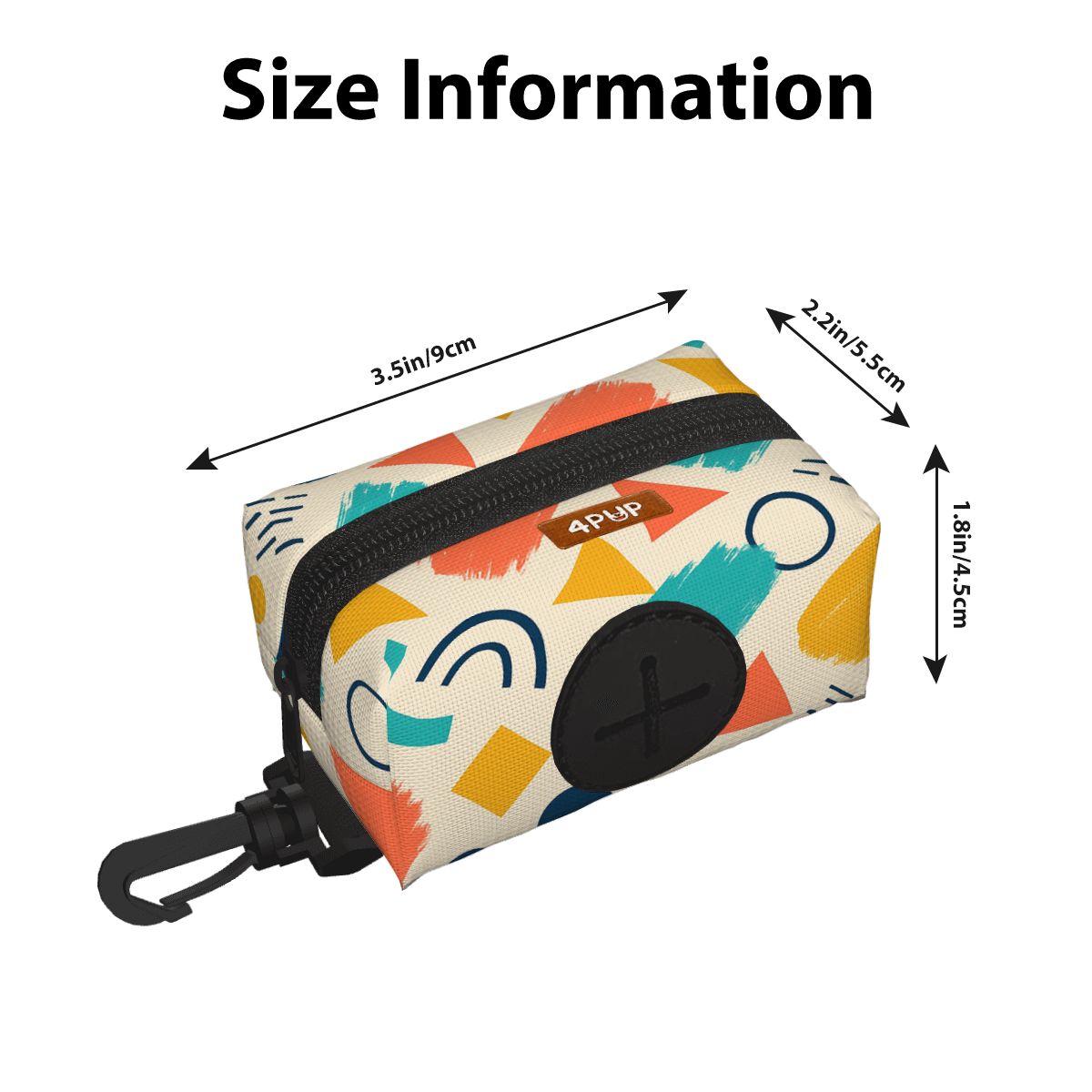 Beau - Dog Poop Bag Holder  | Leash Attachment