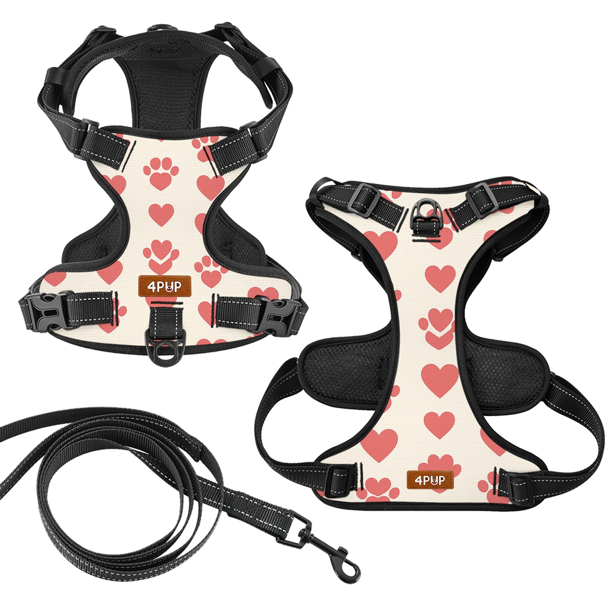 Jack  - NO-PULL Dog Harness & Leash Set | for small and large Dogs
