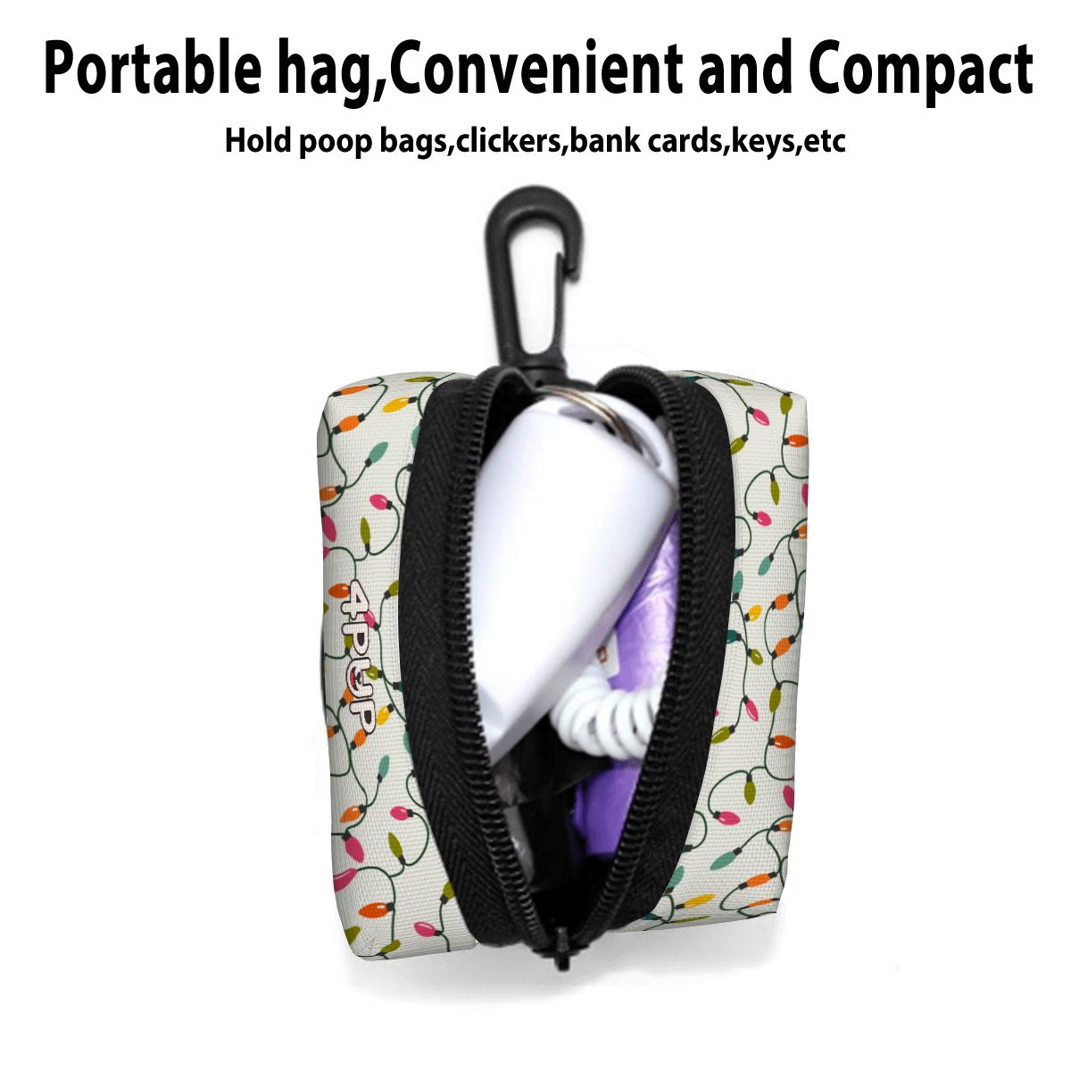 Sam  - Dog Poop Bag Holder  | Leash Attachment