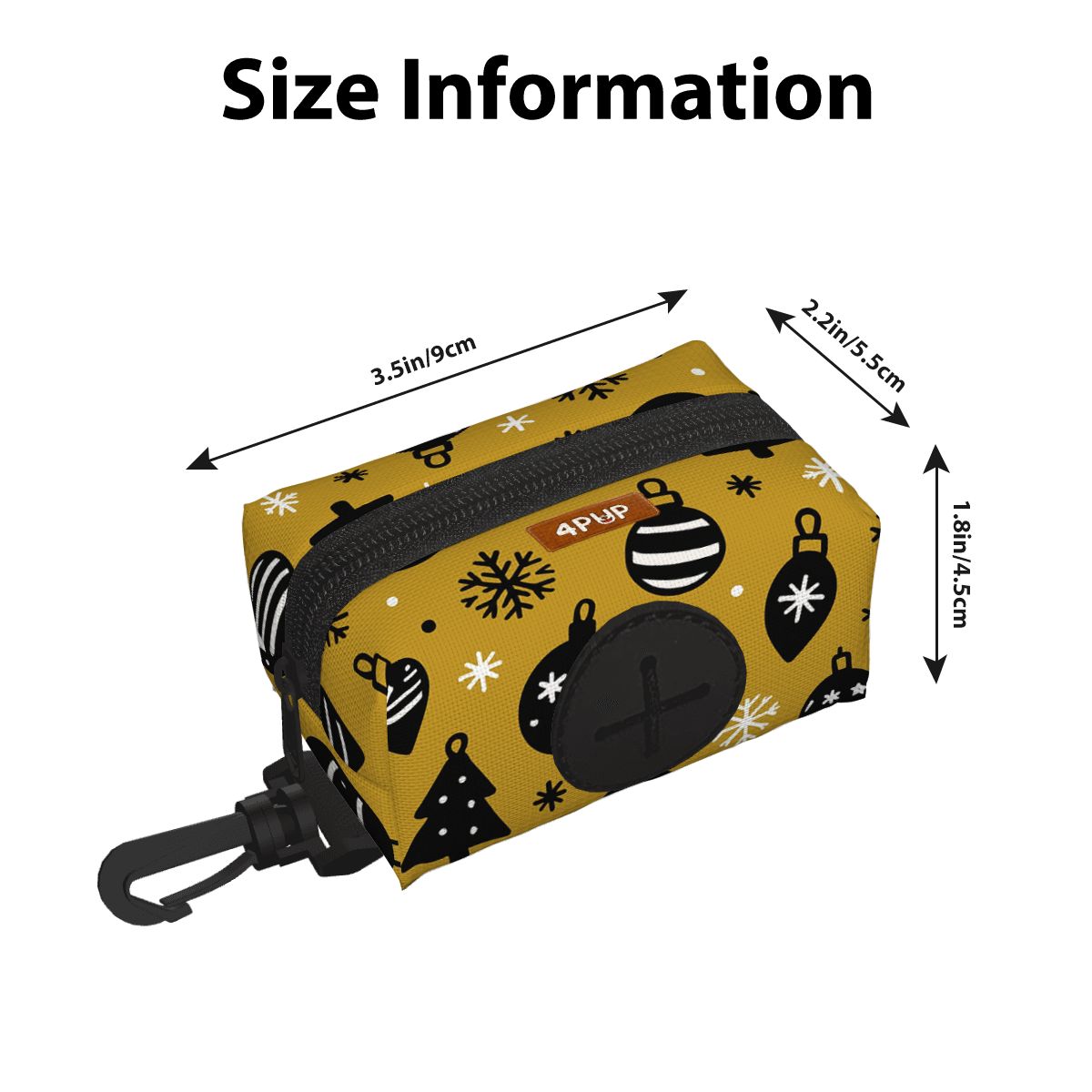 Hunter - Dog Poop Bag Holder  | Leash Attachment