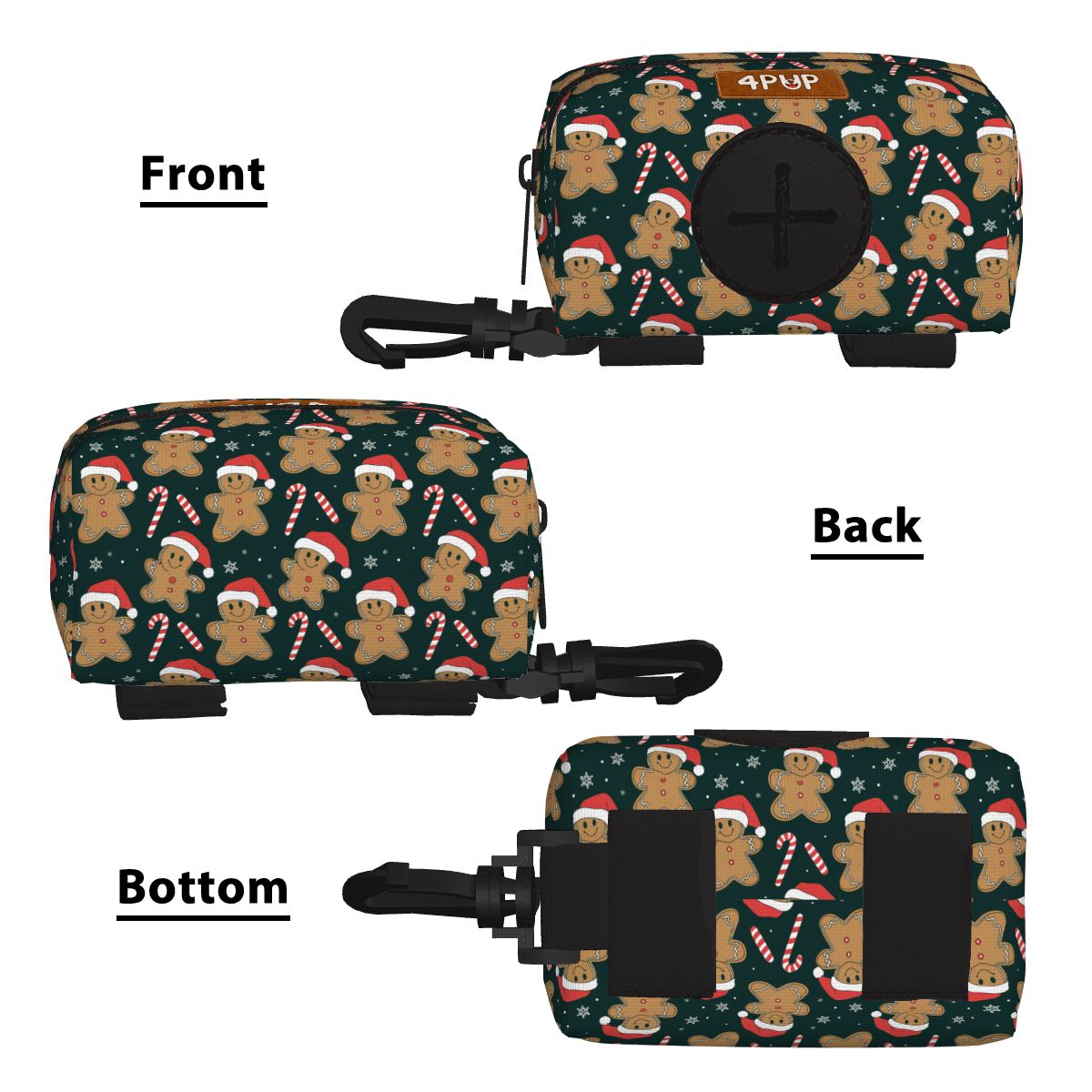 Bruna - Dog Poop Bag Holder  | Leash Attachment