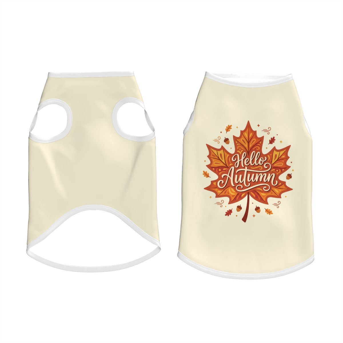 Hello Autumn Big Dog Shirt