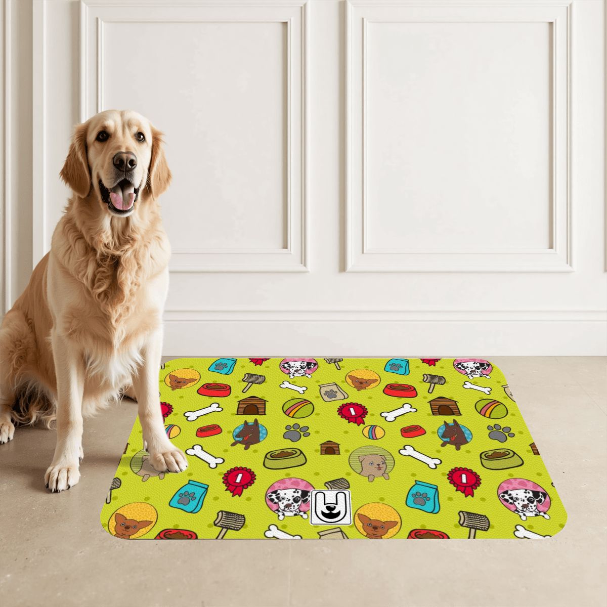 Panda - Dog Food Mat
