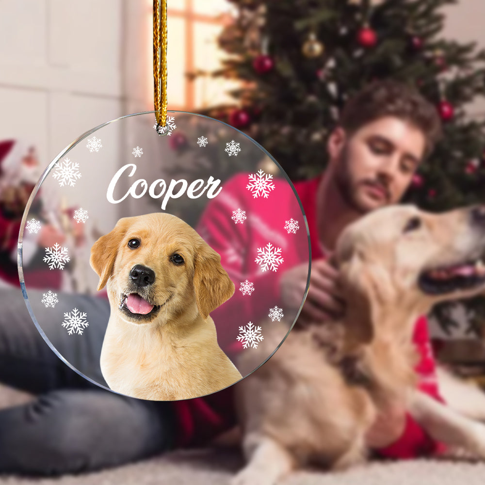 Personalized Dog Christmas Ornament