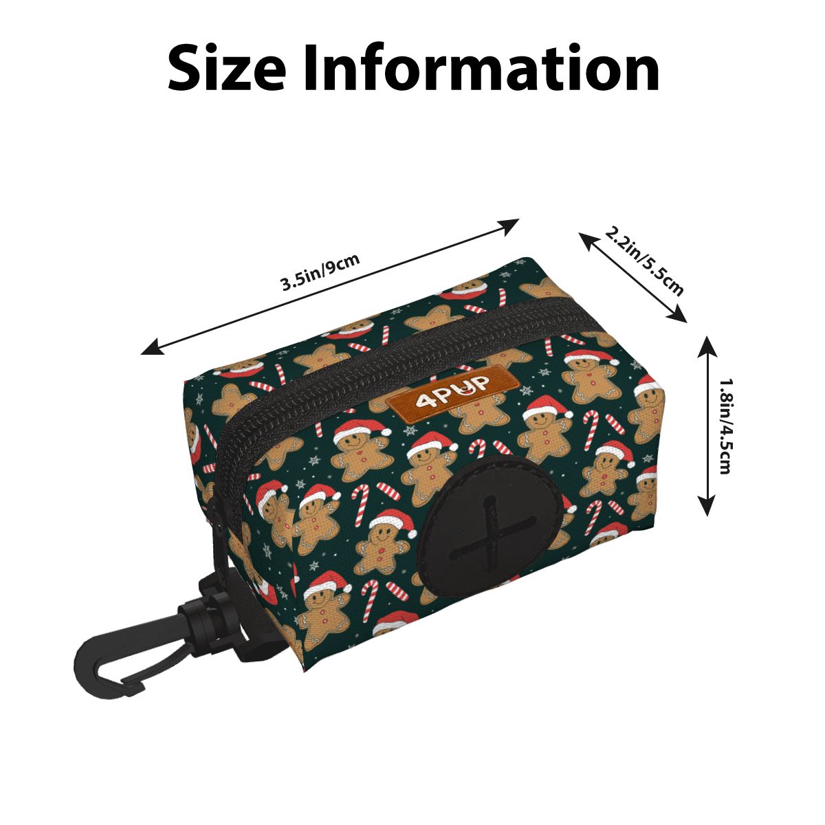 Bruna - Dog Poop Bag Holder  | Leash Attachment