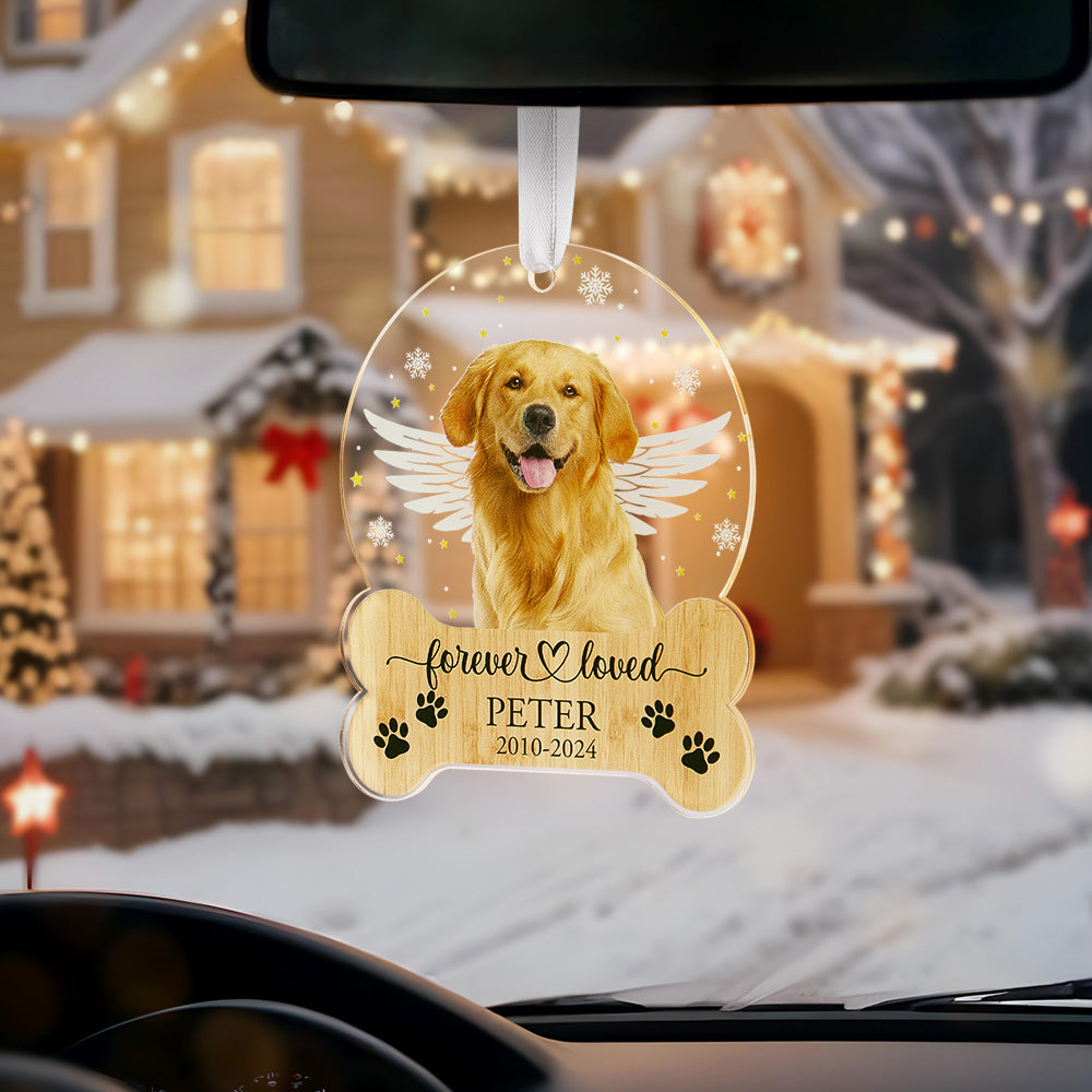 Personalized Dog Memorial Ornament