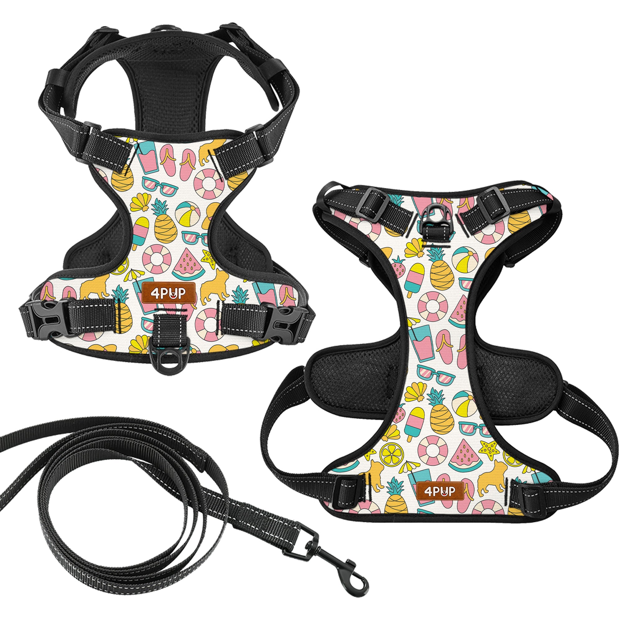 teddy - NO-PULL Dog Harness & Leash Set | for small and large Dogs