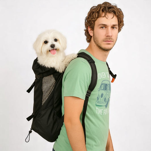 Backpack Carrier for Maltese