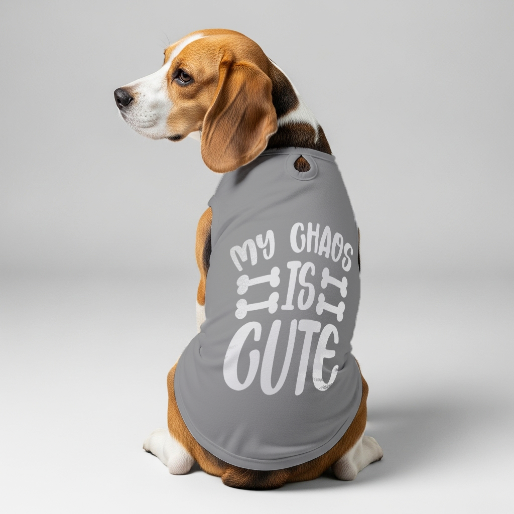 My Chaos is Cute  – Dog Shirt