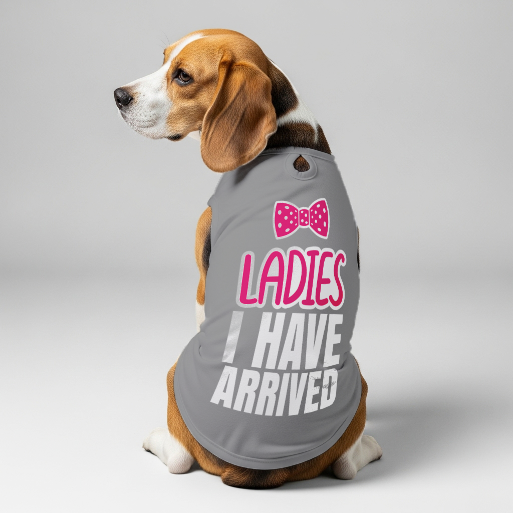 Ladies I HAVE ARRIVED  – Dog Shirt
