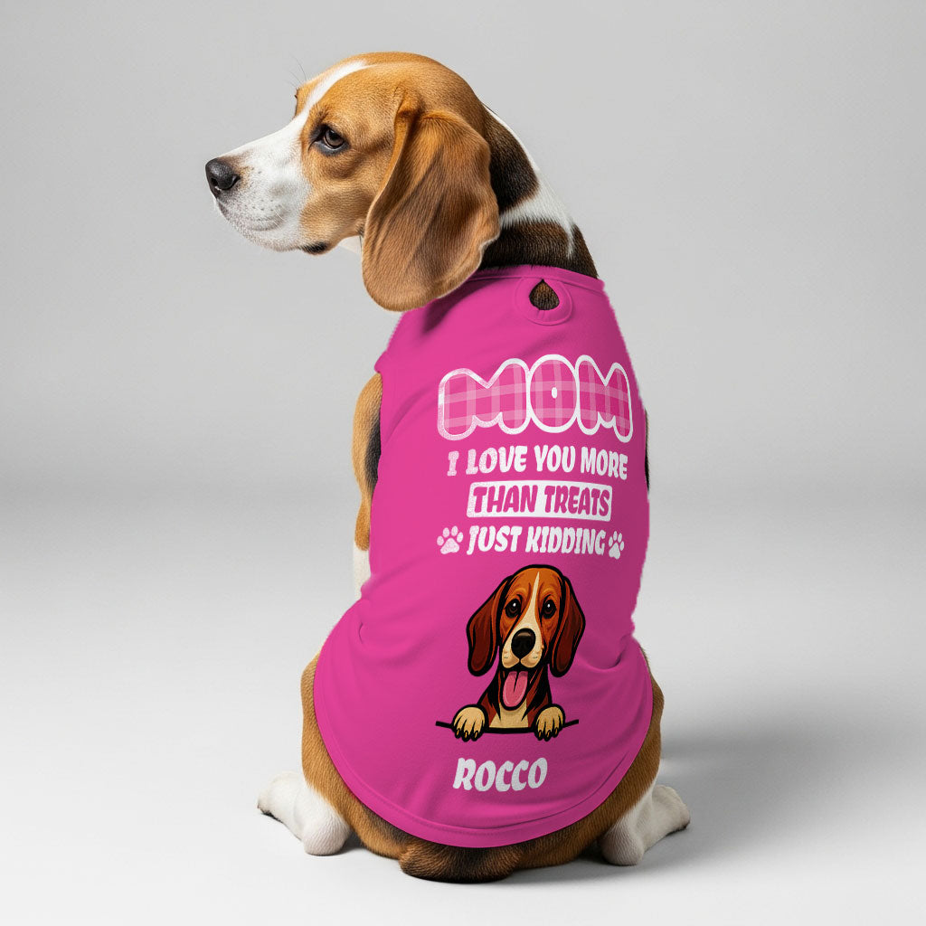 I love you – Personalized Shirt with Your Dog’s Name and Breed – Dog Shirt