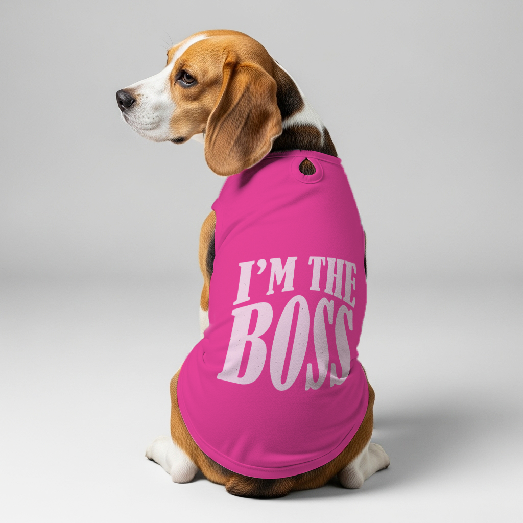 I’m the Boss – Dog Shirt