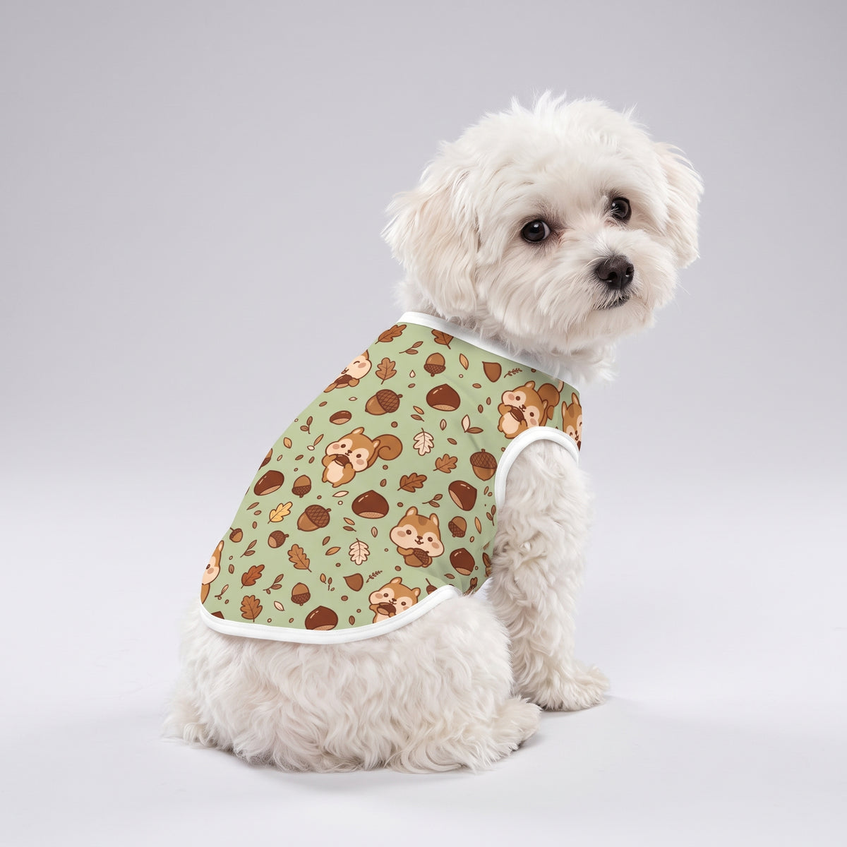 Autumn Squirrels Small Dog Shirt