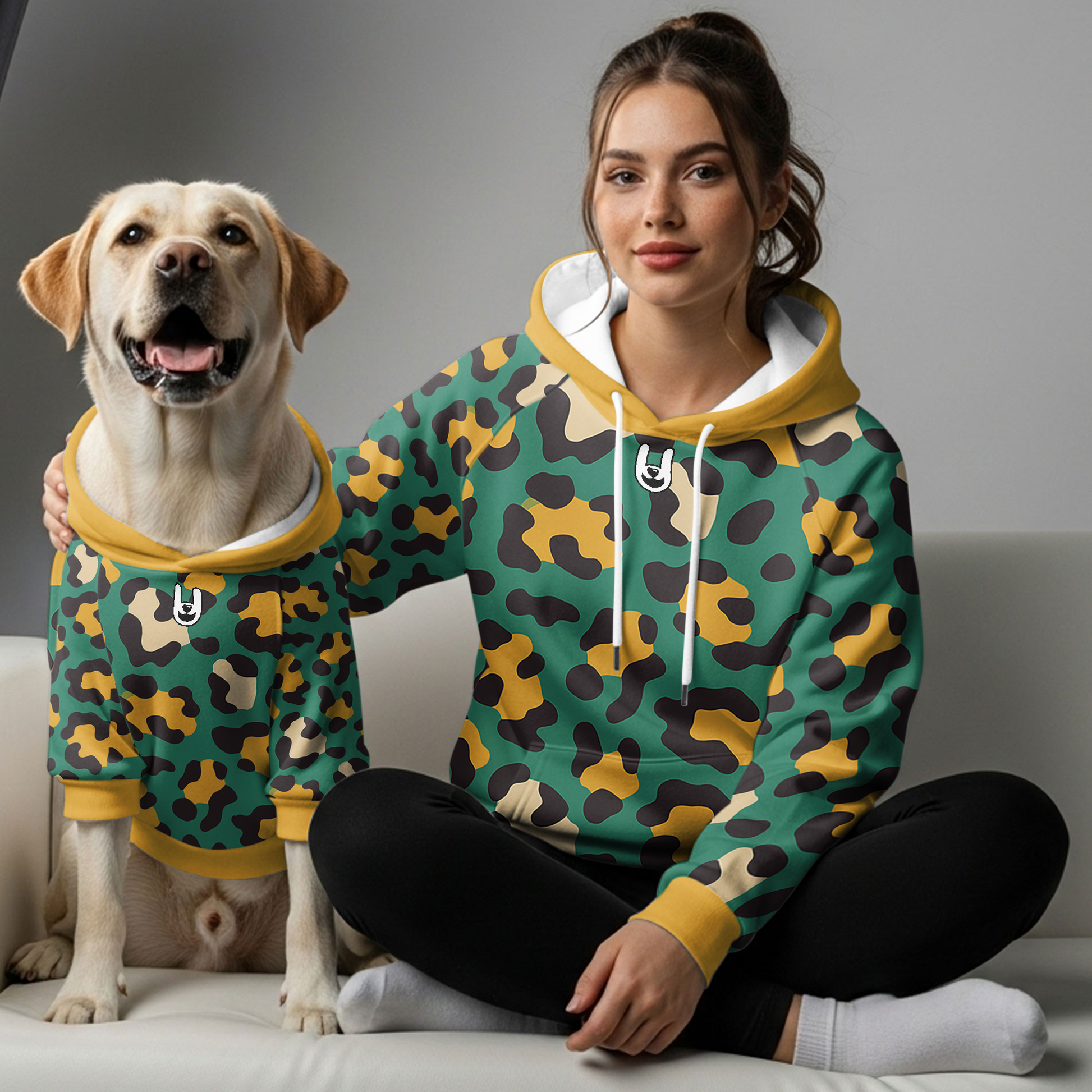 Biscuit dog Human Hoodies