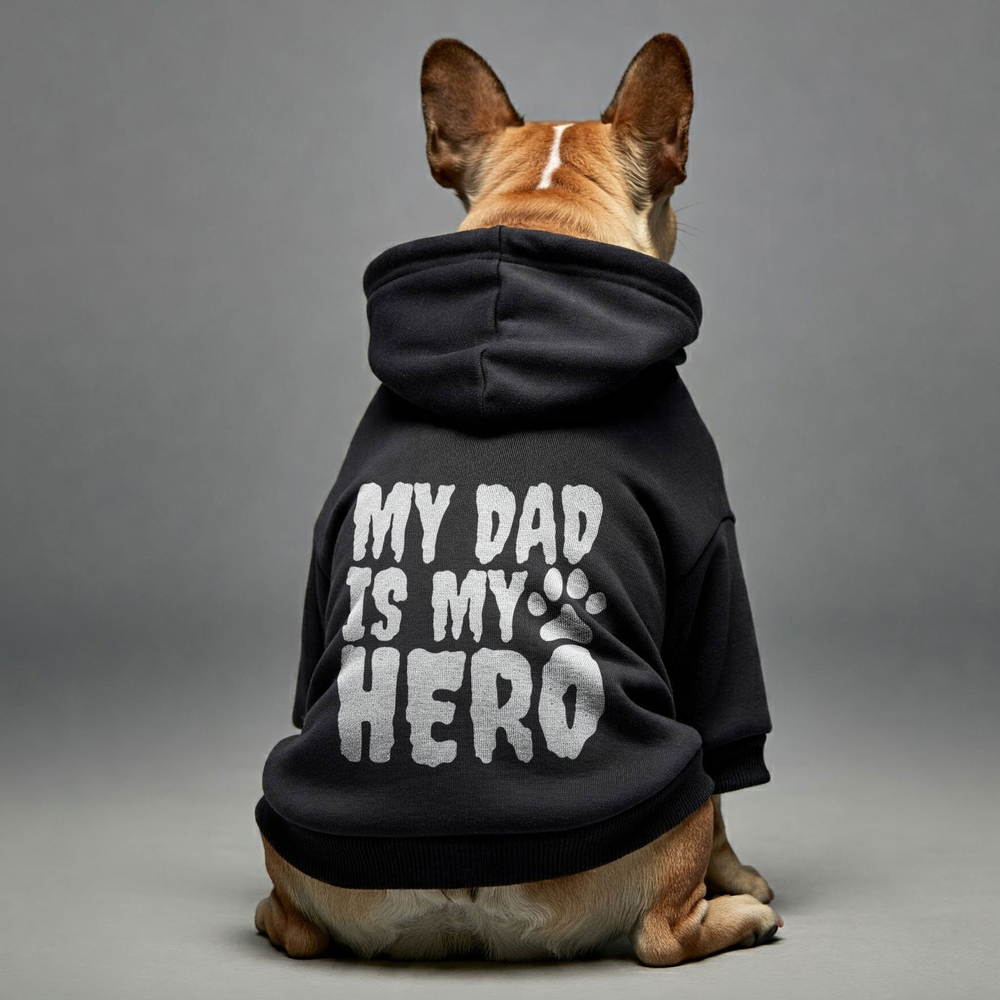 My Dad is My Hero – Dog Hoodie – Dog Clothes