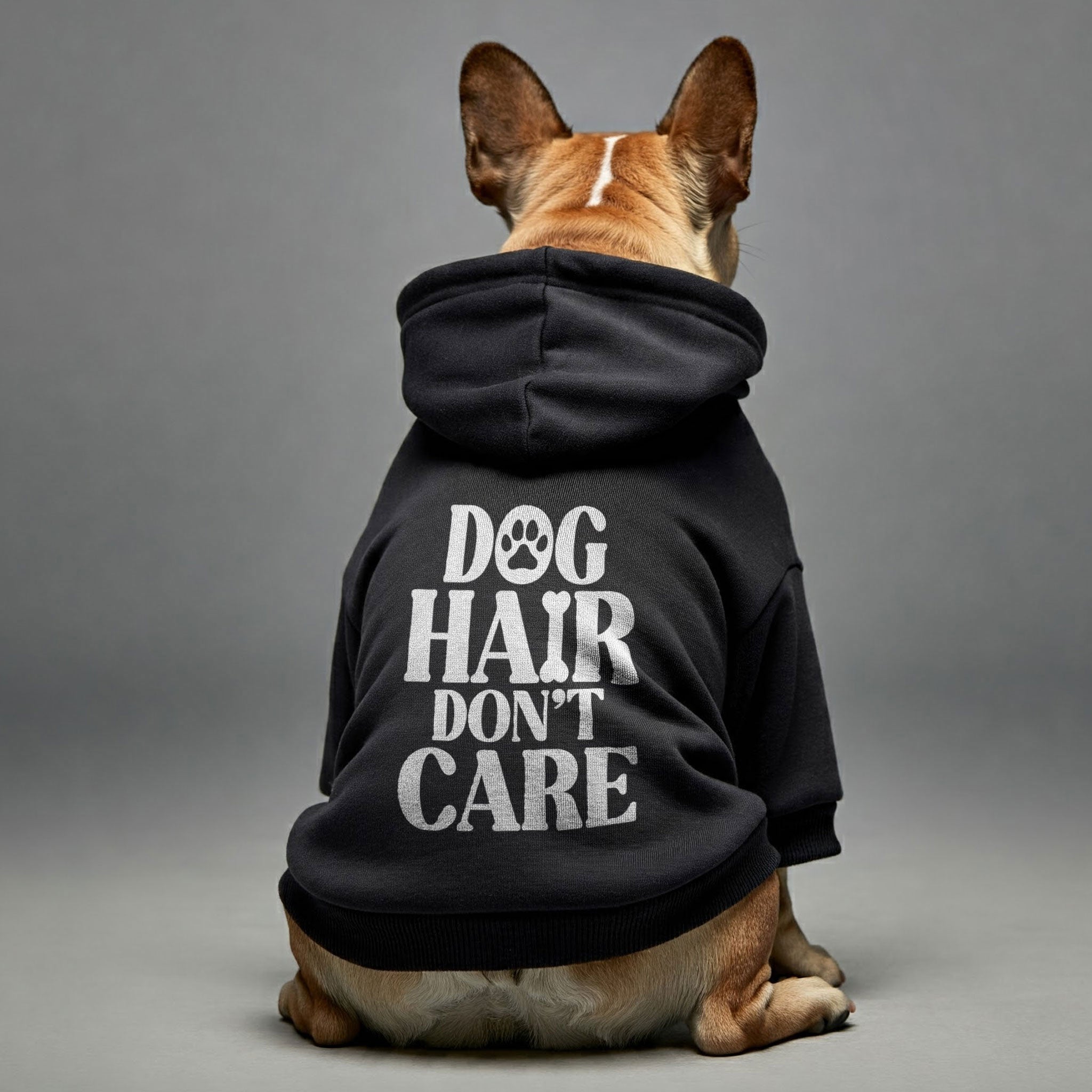 Dog Hair, Don’t Care – Dog Hoodie – Dog Clothes