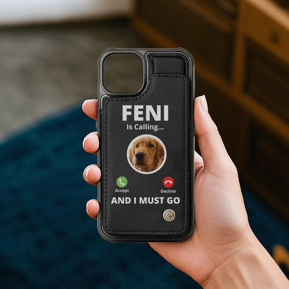 Brynn - Personalized  Leather Wallet Case  for iPhone & Samsung