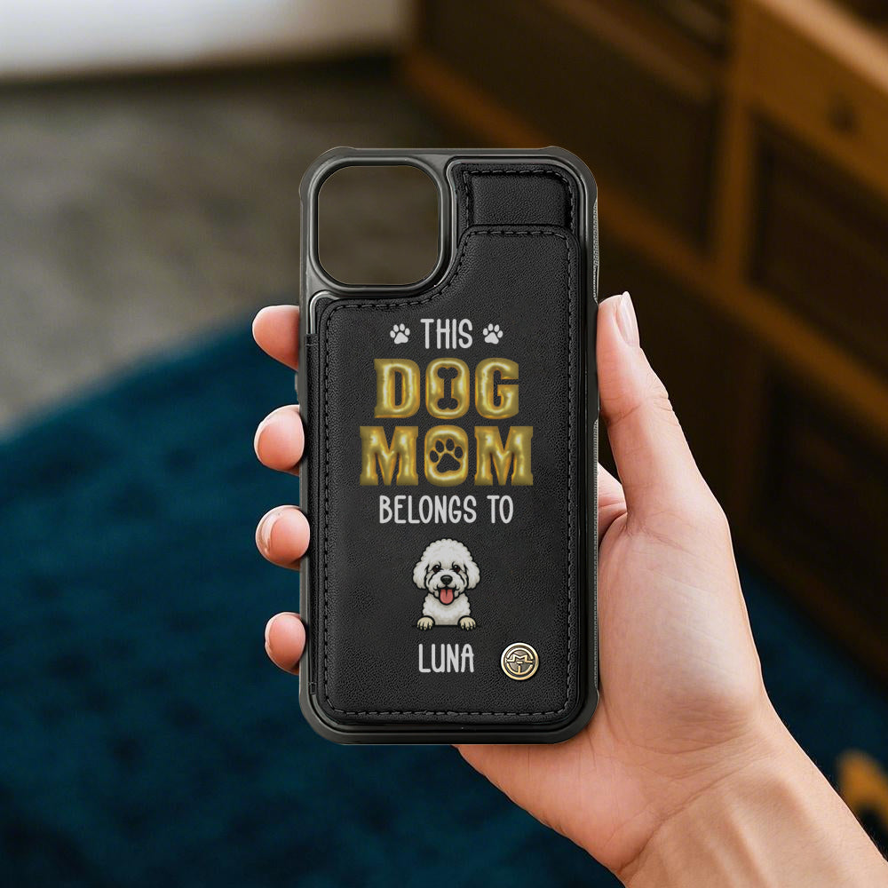 Gyro - Personalized  Leather Wallet Case  for iPhone & Samsung