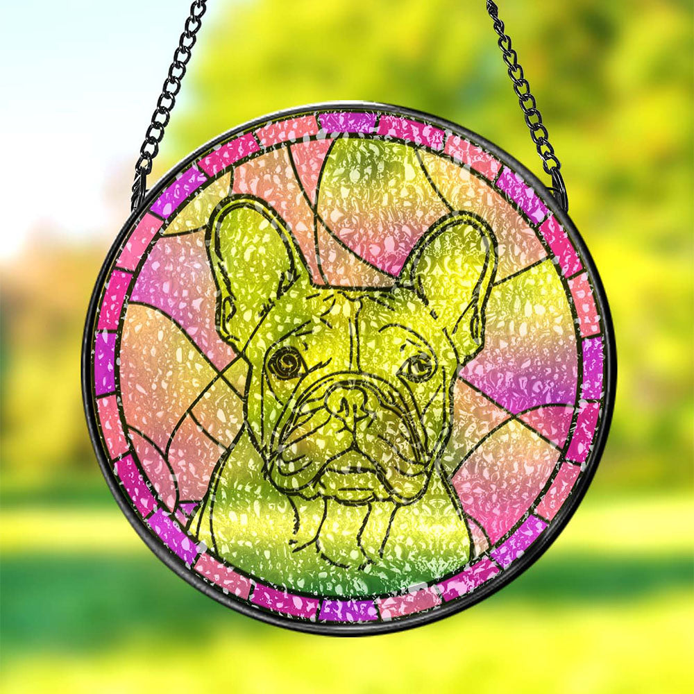 Pet Memorial Suncatcher – Sympathy Gift for Dog & Cat Lovers