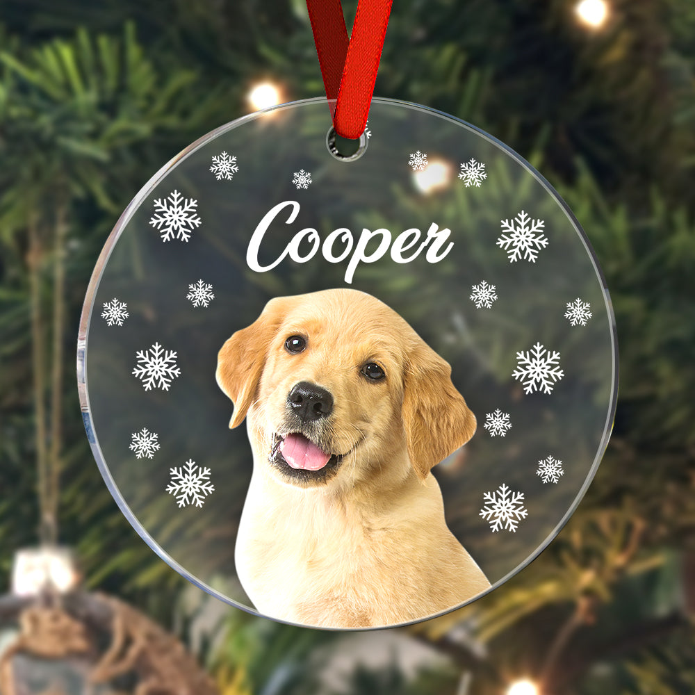 Personalized Dog Christmas Ornament