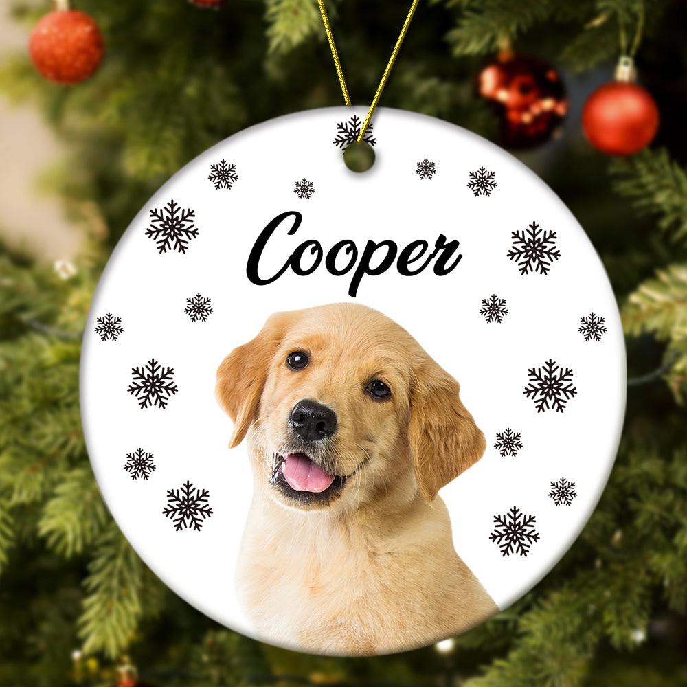 Personalized Dog Christmas Ornament