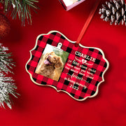 Personalized Dog Wooden Ornament – Custom Christmas & Birthday Gift