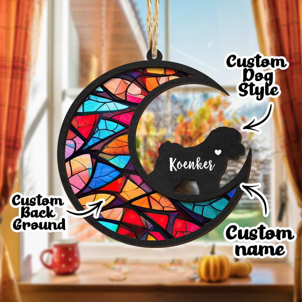 Pet Memorial Suncatcher – Sympathy Gift for Dog & Cat Lovers