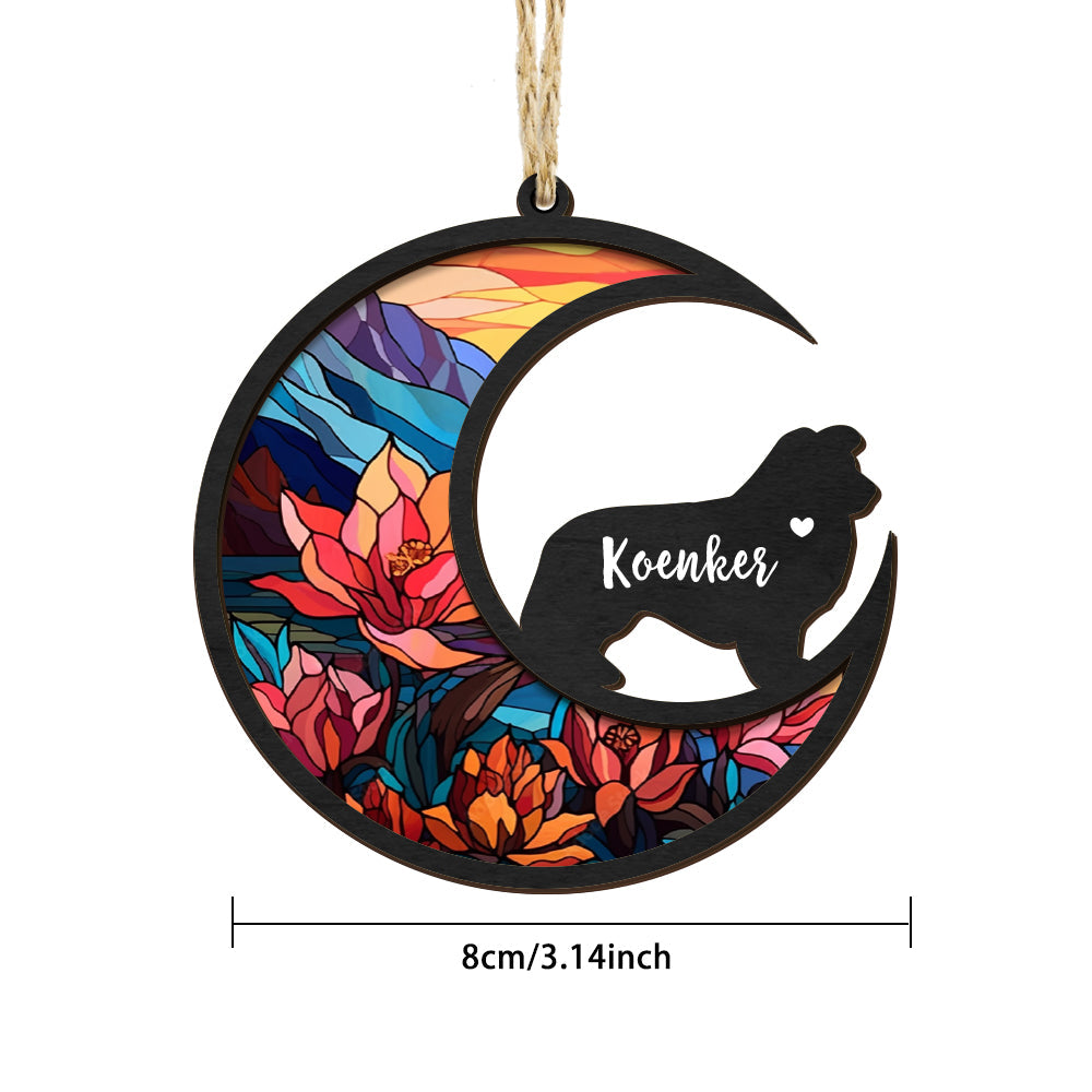 Pet Memorial Suncatcher – Sympathy Gift for Dog & Cat Lovers