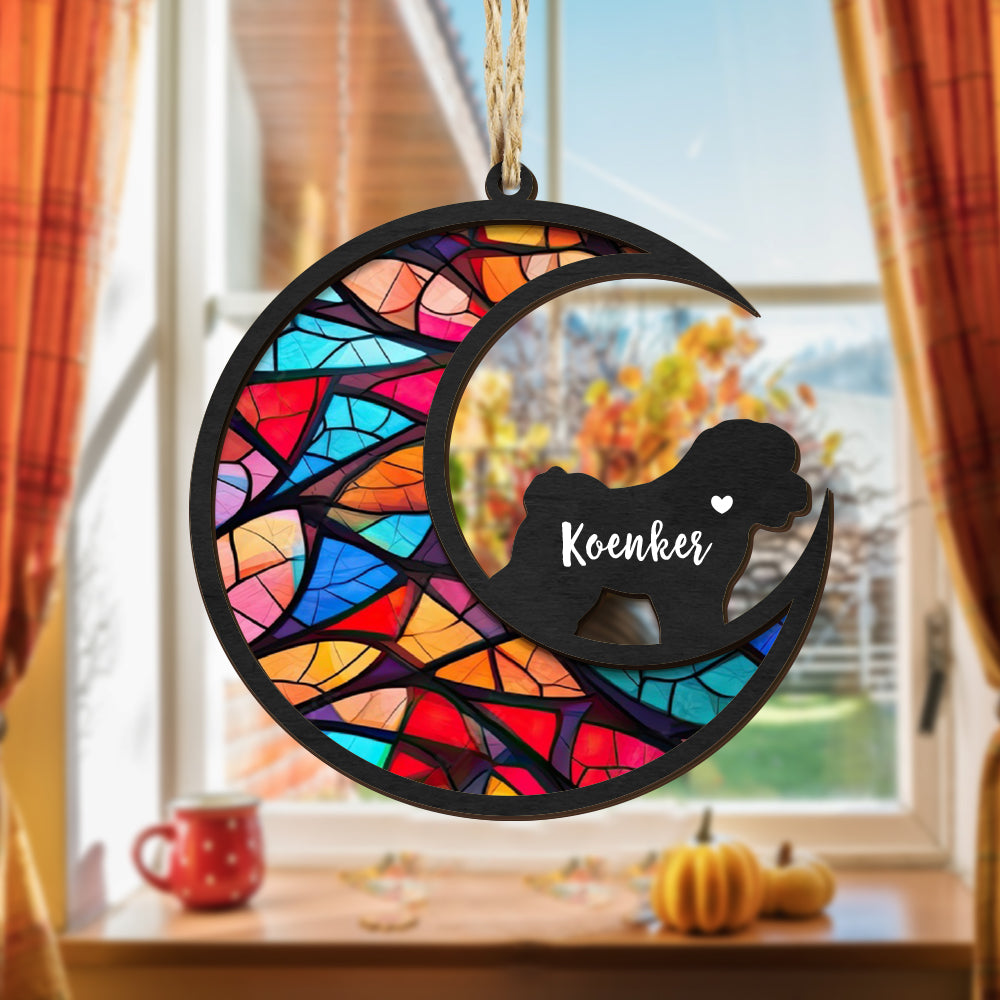 Pet Memorial Suncatcher – Sympathy Gift for Dog & Cat Lovers