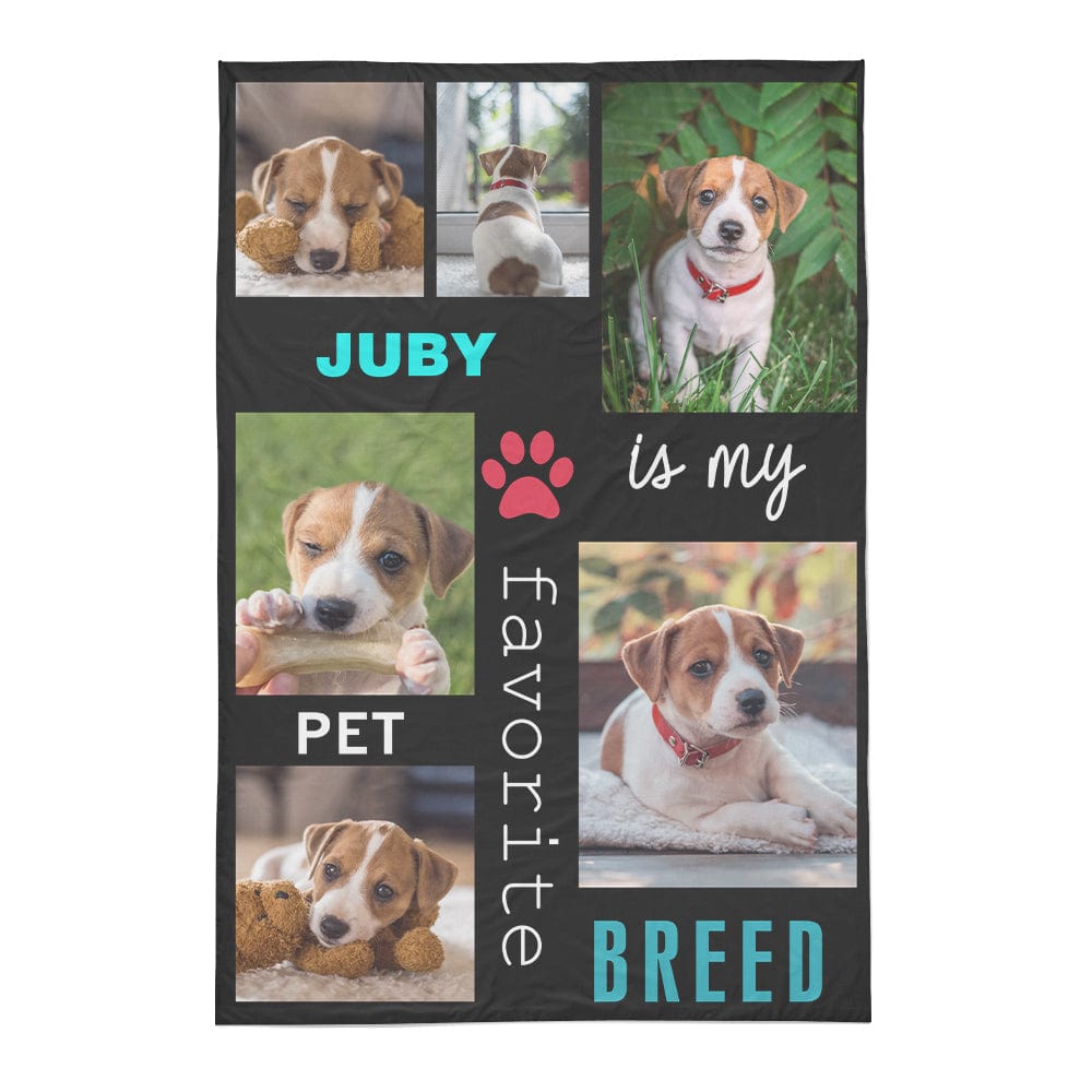 Personalized Dog Photo Duvet Cover – Custom Bedding Gift for All Ages